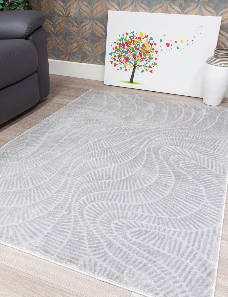 Elements Zahara Grey Rug - MacCarthys