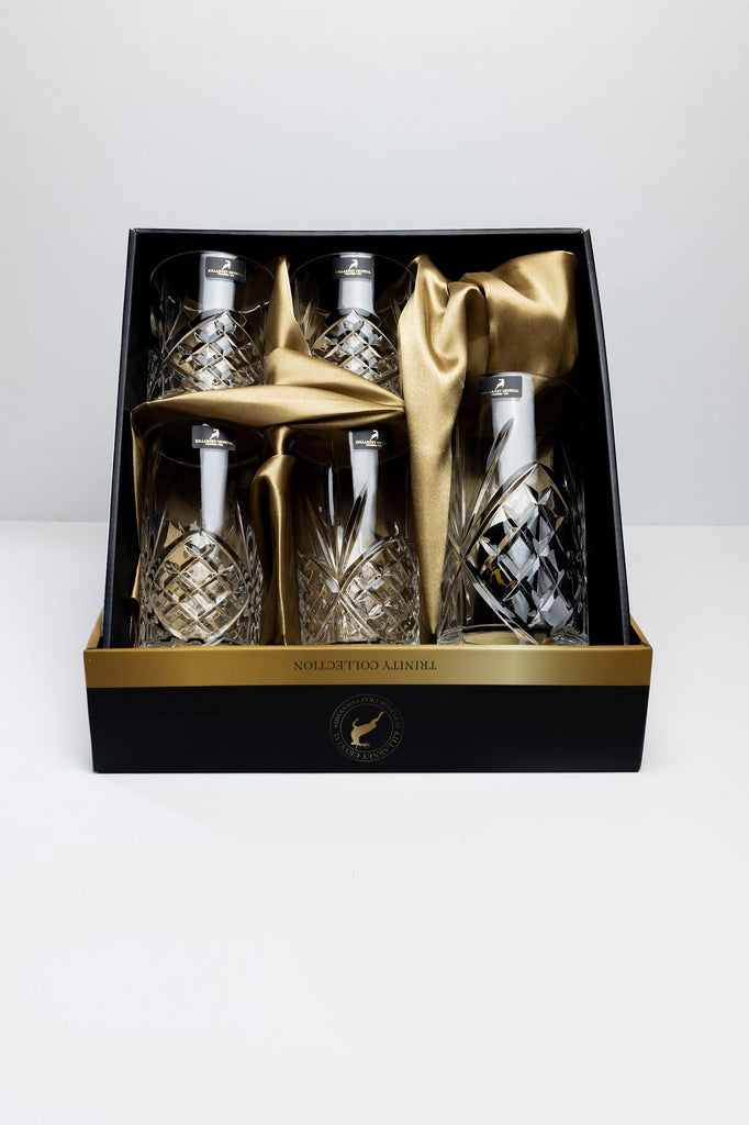 Killarney Crystal Trinity Mixology Set - MacCarthys