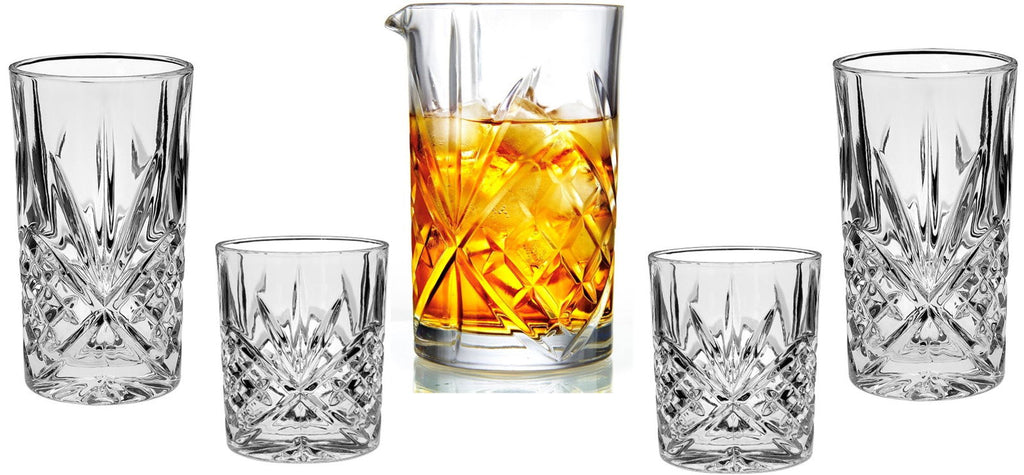 Killarney Crystal Trinity Mixology Set - MacCarthys