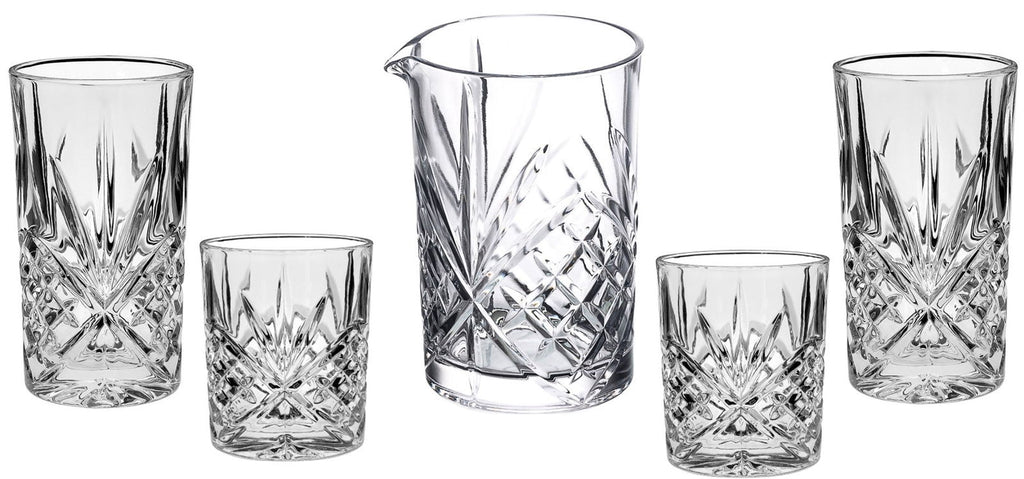 Killarney Crystal Trinity Mixology Set - MacCarthys