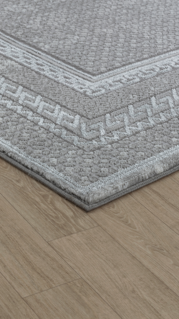 Berika Dark Grey/L.Grey Rug - MacCarthys