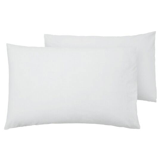 Lily Cotton 180 Thread Count Pillowcases - MacCarthys