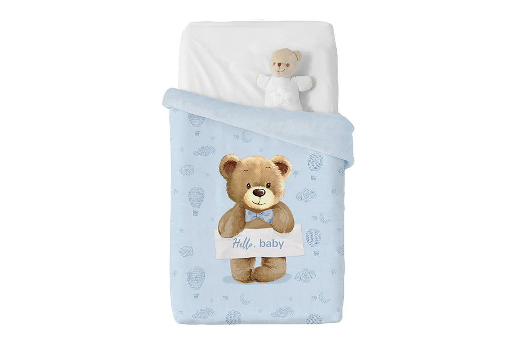 Manterol Baby Blanket Pink - Teddy - MacCarthys