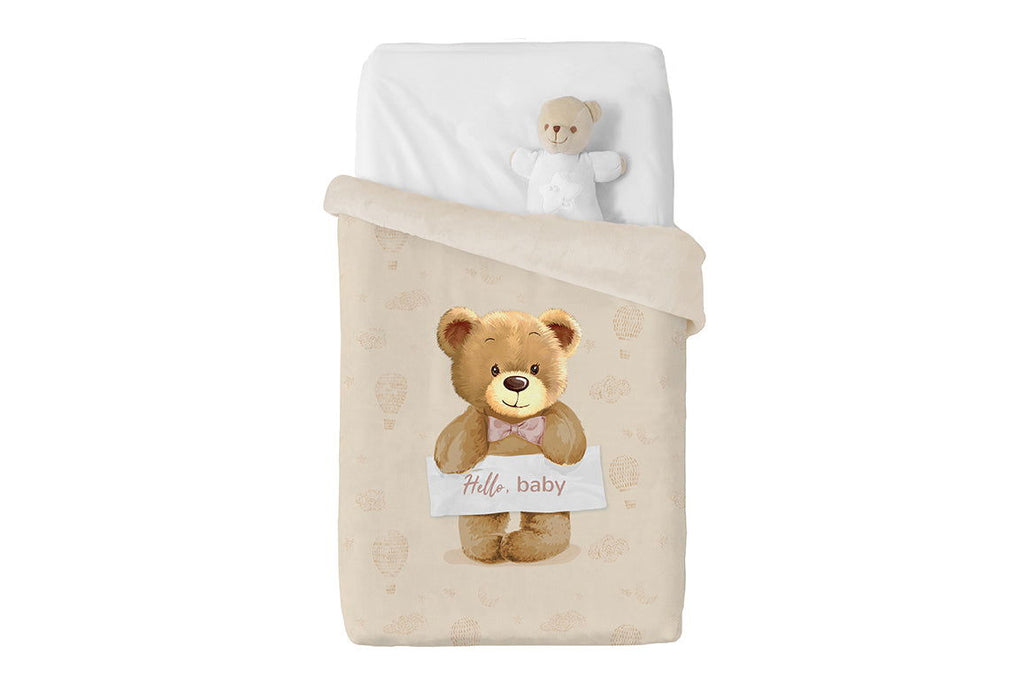 Manterol Baby Blanket Pink - Teddy - MacCarthys