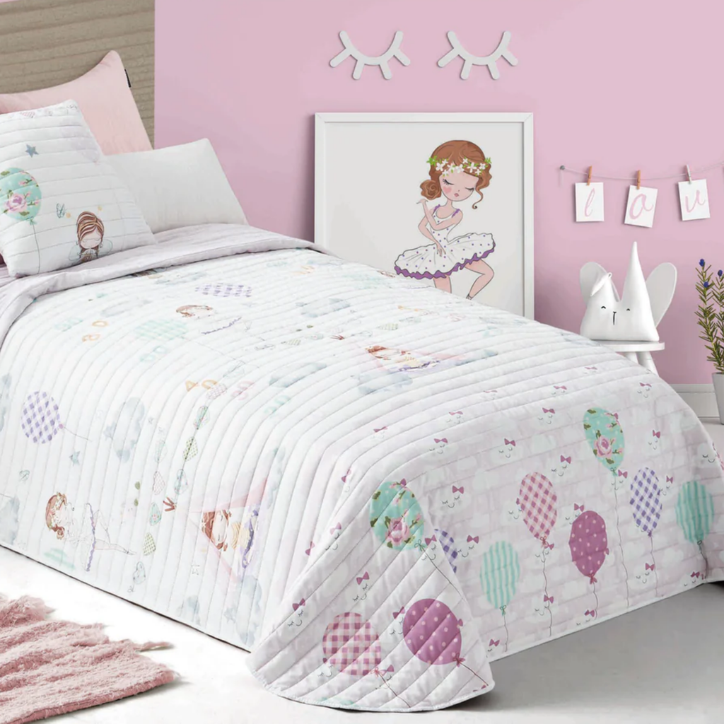 Manterol Bouti Spot Junior Bedspread Set - MacCarthys