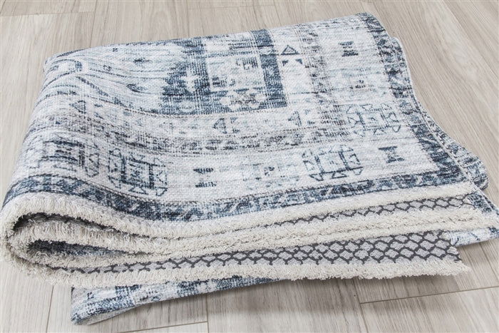 White/Blue Rug | Modena Giza | Traditional Style Rug | MacCarthys