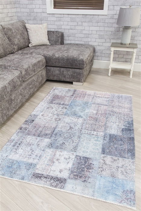 Modena Patchwork Pastels Rug - MacCarthys