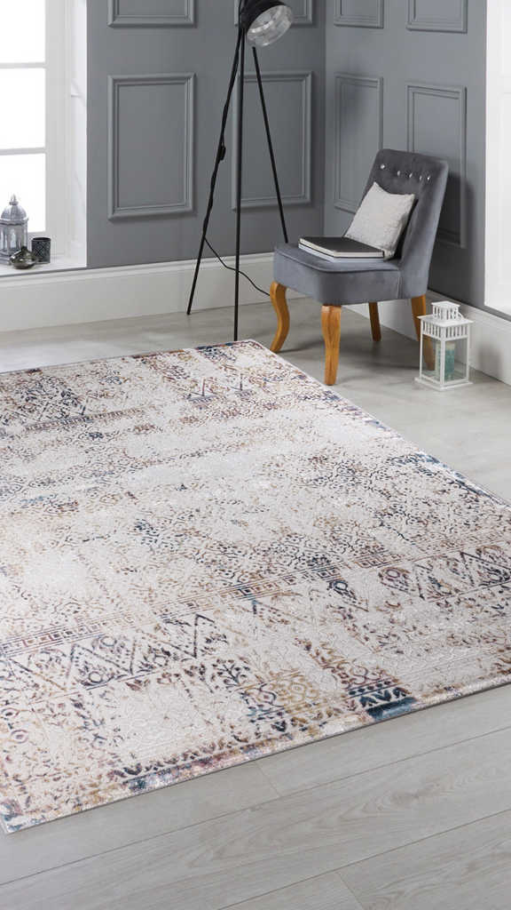 Florance Grey/Cream/Multi Rug - MacCarthys