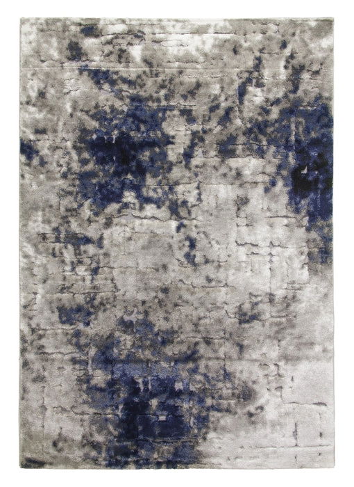 Bellini Mirage Light Grey/Navy Rug - MacCarthys