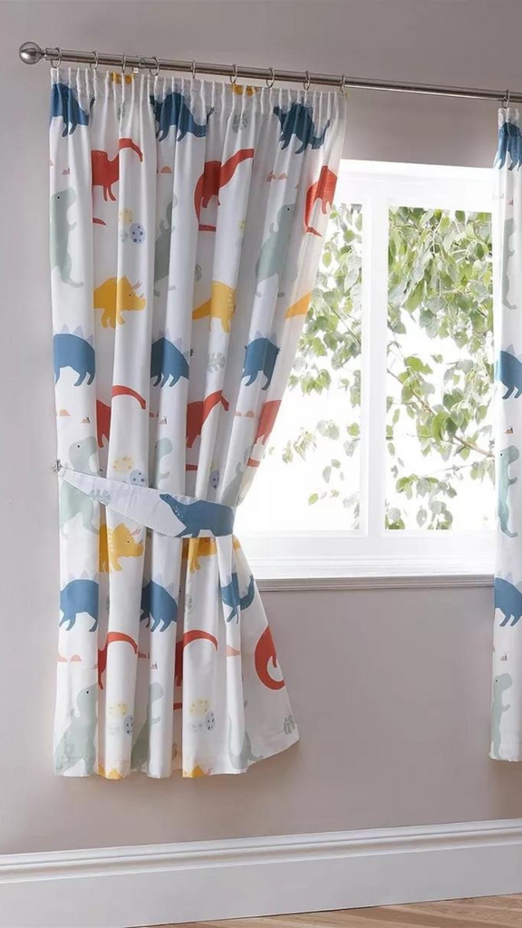 Portfolio Dino Curtains - 66x72 inches - MacCarthys