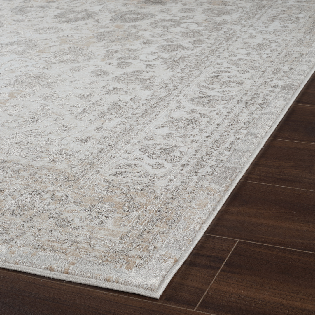 Beige/Grey Rug | Vienna Oriental Vizon | Traditional Pattern Rug ...