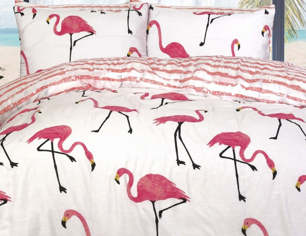 Sleepdown Flamingo Single Duvet Set - MacCarthys