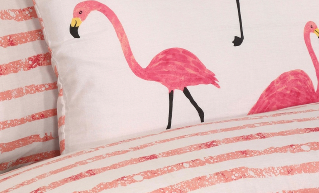 Sleepdown Flamingo Single Duvet Set - MacCarthys